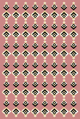 Pretty background imitating golden and black jewelry dark red background two