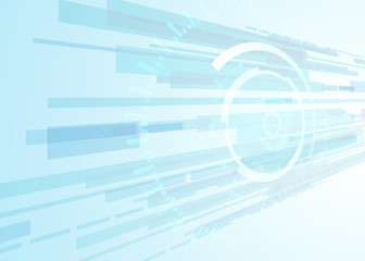 vector background abstract technology communication concept,futuristic background, techno circle