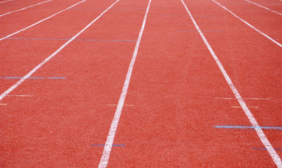 Fototapeta premium running track. athletic field 