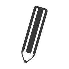 pencil drawing object write school stationary education vector illustration