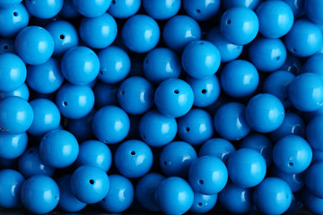 colored beads close-up.