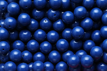 colored beads close-up.