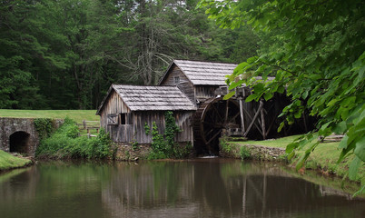 Obraz premium Marby Mill at Blue Ridge Parkway, Virginia (USA)
