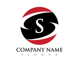 S Letter Circle Logo