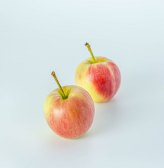 Red and yellow apple