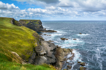 Fototapeta na wymiar Cliffs near Kilkee, County Clare, Ireland