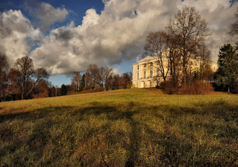 Fototapeta premium Landscape with Palace