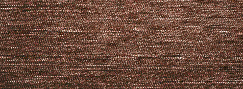 Brown denim texture. Background. Panorama. view from above.
