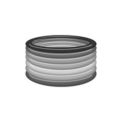 Bracelet icon in black monochrome style on a white background vector illustration