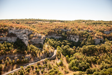 View from Rocamadour, France