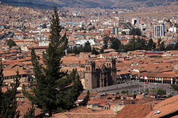 The Peruvian city of Cusco