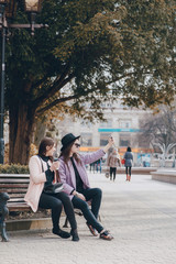 beautiful young models