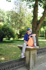 Fototapeta premium Boy with mother