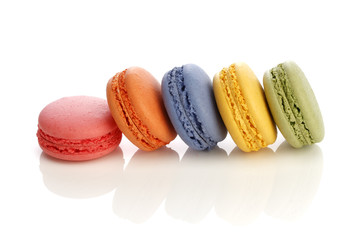 カラフルなマカロン