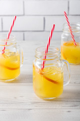 Fototapeta premium Fresh home made orange screwdriver cocktails