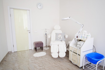 Interior of a modern cosmetology office