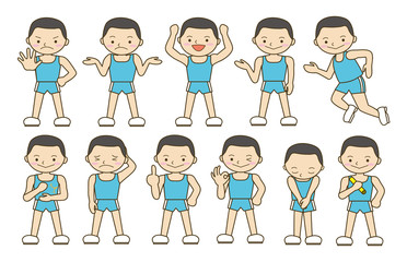 陸上　選手　男子