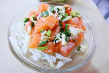 salmon salad
