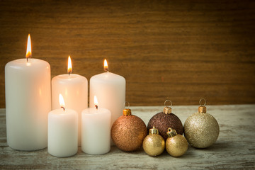 Christmas candles