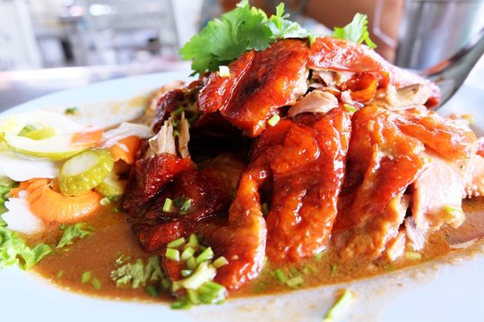 Thai food, Steamed duck