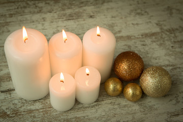 Christmas candles