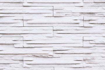 White stone texture wall