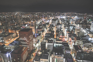 Fototapeta premium 都市の夜景