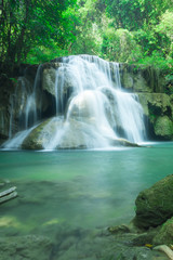 fall hua mae kamin level kanchanaburi