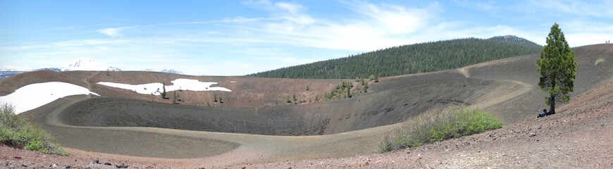 Cinder Cone Caldera, Lassen Volcanic National Park