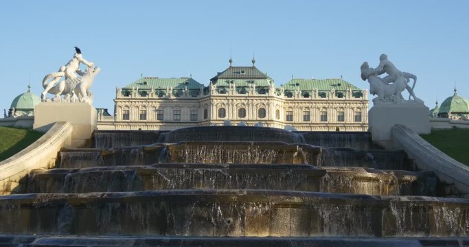 Belvedere fountain, historic cultural attraction