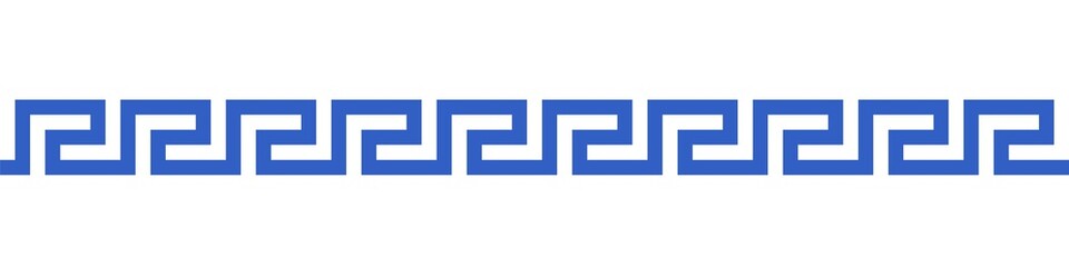 Bannière méandres grecs. (6)