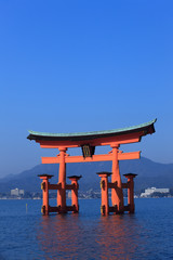 Obraz premium Miyajima Otorii