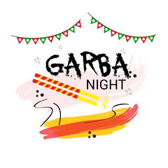 happy navratir celebration background