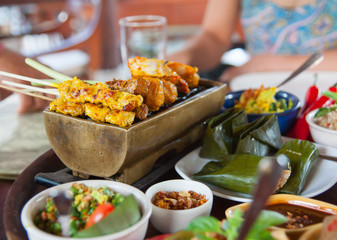 Delicious meal of Bali

