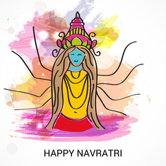 happy navratir celebration background