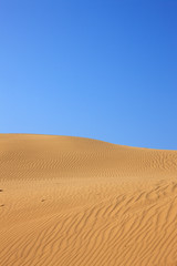 鳥取砂丘、青空 