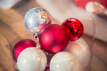 Christmas balls.