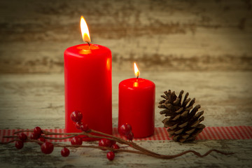 Christmas candles