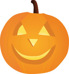 Halloween pumpkin vector