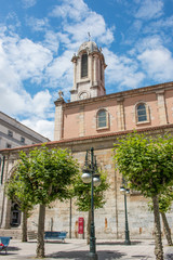 Obraz premium Iglesia de Santa Lucía en Santander Kantabrien (Cantabria) Spanien