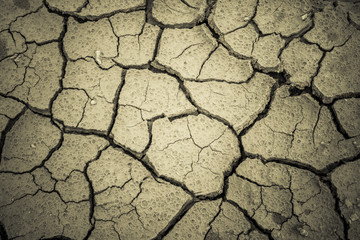 dry soil cracked earth texture vintage fillter
