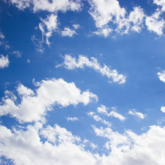 Clouds with blue sky