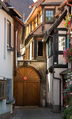 Ruelle et porche