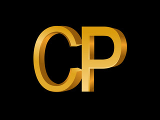 CP Initial Logo for your startup venture