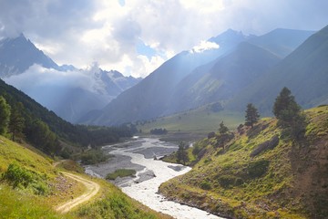 Mountains landscape