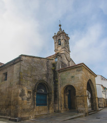 Fototapeta na wymiar Church of Santa Maria Salome in Santiago de Compostela