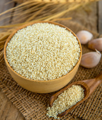 White sesame