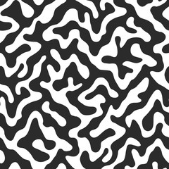 Maze seamless pattern