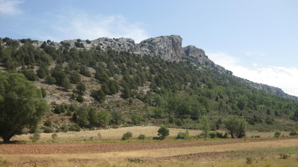Fototapeta premium Fondos de paisajes de montañas. 