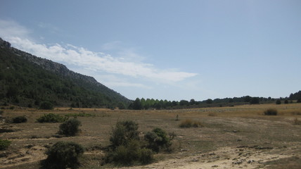 Fondos de paisajes de montañas. 